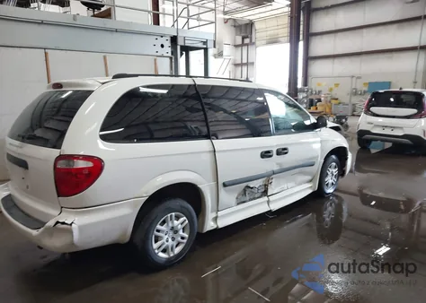 2005 Dodge Grand Caravan Se из США, поврежденный, VIN 1D4GP24R25B272868